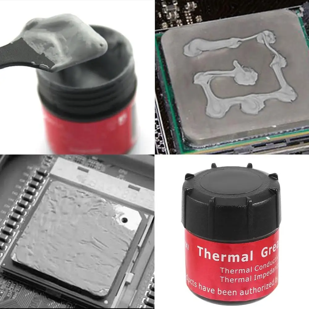 5 шт./лот Теплопроводящая силиконовая паста Охлаждающий радиатор вентилятора для процессора PC 6LW9 процессор теплоотвод соединение силиконовая паста
