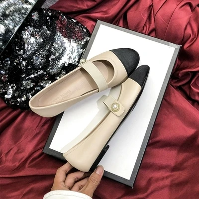 

Shoes woman women's new low-heeled Mary Jane small fragrance shoes