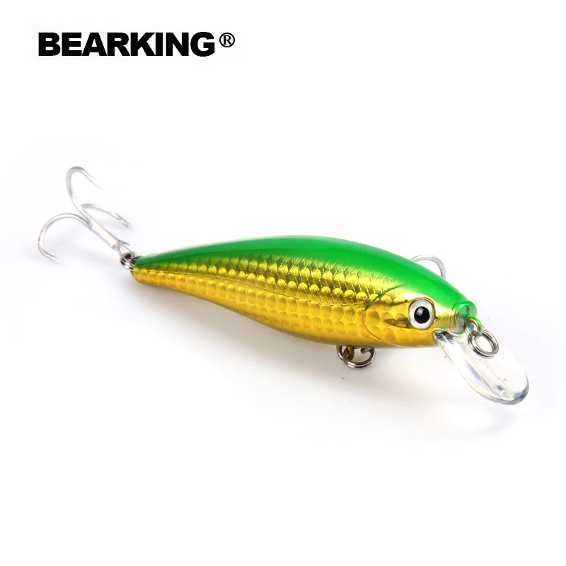 

7.8cm 9.2g Bearking New 1PC New Arrival Hot Sale Minnow Hard Fishing Lure Bait Fresh Water Fishing Tackle Artificial Lures Bait