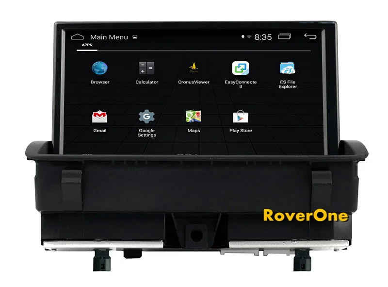 RoverOne Android 4,4 Автомобильная Мультимедийная система для Audi Q3 Авто Радио Стерео DVD gps навигация медиаплеер Bluetooth PhoneLink