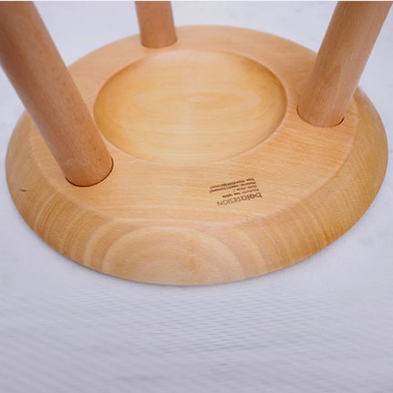 16 inch Round Beech Wood Coffee Table