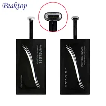 Type C USB-C Qi беспроводной зарядный Модуль приемника с интерфейсом type C для Xiaomi 5 huawei P9 Plus Oneplus zte Letv ZUK LG