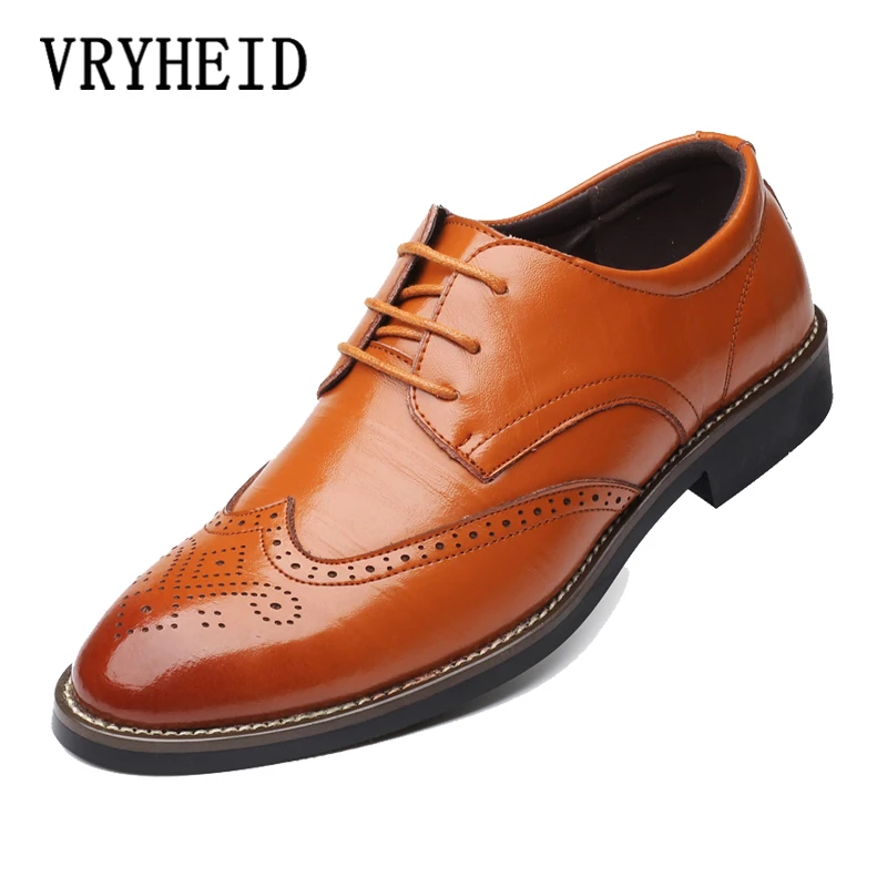 Купить Мужские Рыжие Туфли