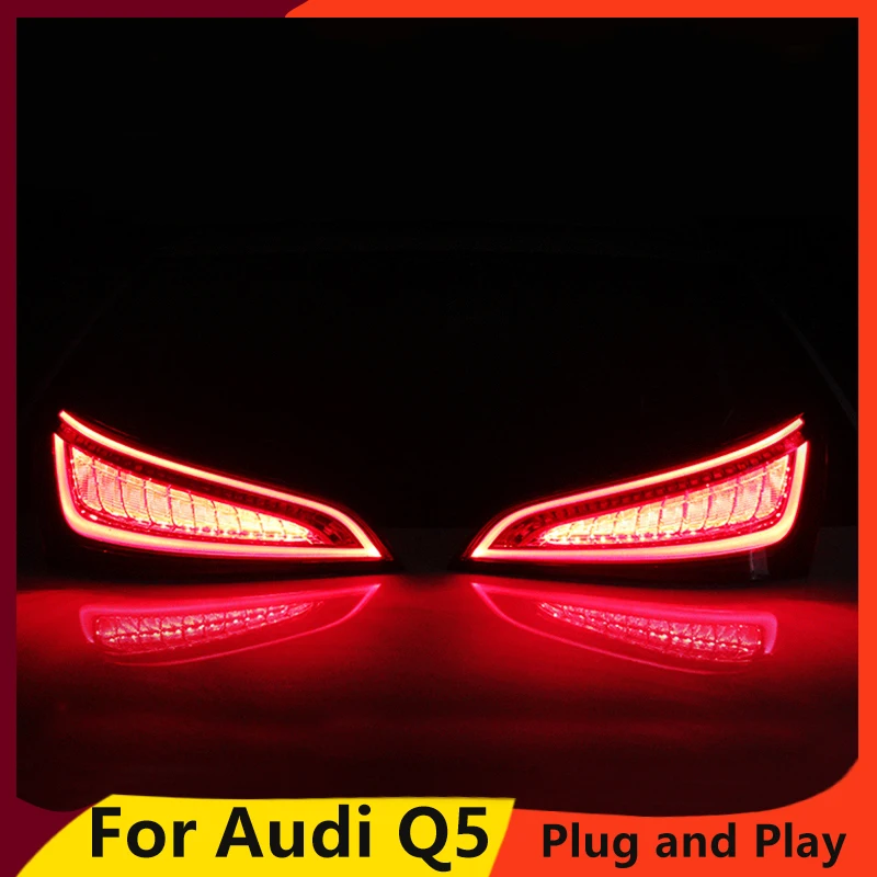 Автомобильный Стайлинг KOWELL для Audi Q5 2009 2015 светодиодный задний фонарь Задняя