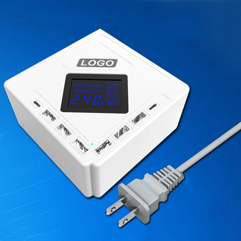 Thbelieve 6 USB зарядная станция для мобильного телефона Type C настольная несколько