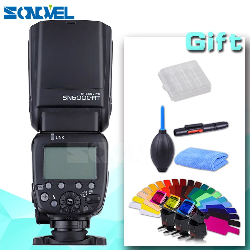 

Shanny SN600C-RT Wireless Radio TTL Slave Flash camera Speedlite for Canon RT 600EX-RT Speedlite with Built-in Radio
