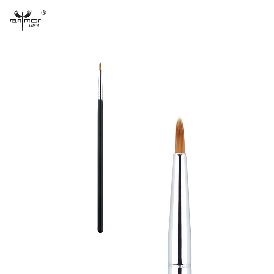 

Anmor Eyebrow Eyeshadow Cosmetic Precise Eye Lip Liner Brush Professional Makeup Brushes Soft Synthetic Hair Make Up Brush Tools