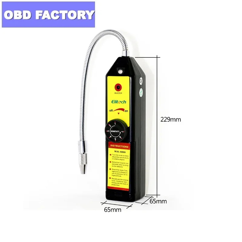 Хладагента детектор галоидной утечки R22a R134a тестер для автомобиля