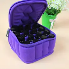 Pro 30 Bottles Essential Oil Carrying Case for 5ML10ML 15ML Essential Oils Makeup Bag for Traveling Sturdy Double Zipper