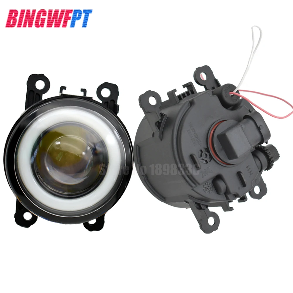 

2pcs Super Bright Angel eye +LED Fog Light For Suzuki GRAND VITARA 2 2005-2015 for FORD FOCUS for Renault DUSTER for Mitsubishi