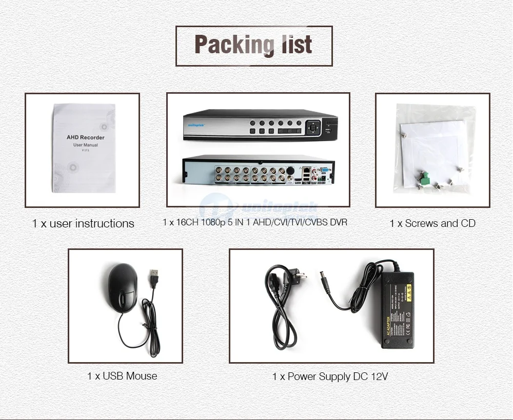 02 CCTV 16CH DVR