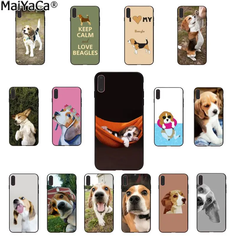 

MaiYaCa All kinds of posts of beagle Soft Silicone TPU Phone Cover for Apple iPhone 8 7 6 6S Plus X XS MAX 5 5S SE XR Cases
