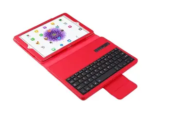 

Detachable Russian/Hebrew/Spanish Letter Wireless Bluetooth Keyboard &Protective PU Leather Case For Apple iPad Pro 9.7" Tablet