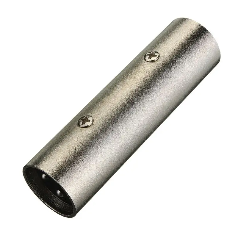 1 шт. 3 pin XLR Соединительный разъем мужской пол чейнджер аудио микрофон DJ адаптер| |