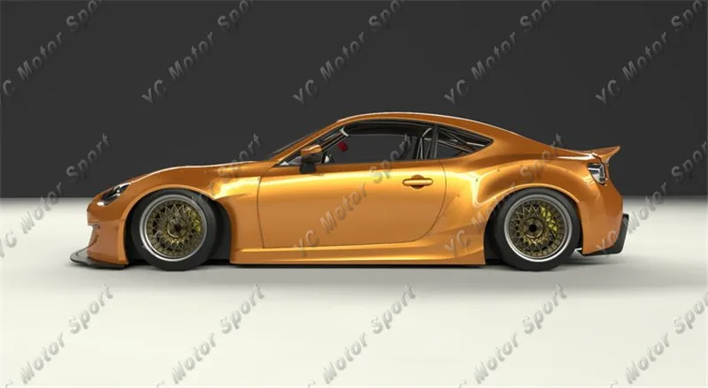GT86 FT86 ZN6 FRS BRZ ZC6 Greddy X Rocket Bunny Ver.2 Style Body Kit FRP (22)