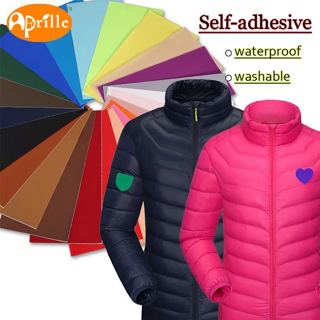 Toppe Autoadesive Per Riparare Piumini E Giacca - Adesivi Impermeabili Con Forme Carine | Facili Da Applicare