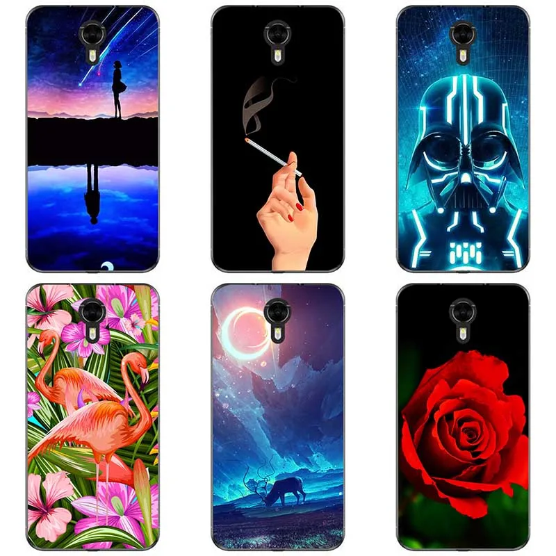 

Colorful Painted Soft Silicone Cases For Ulefone Power 2 Animal Phone Cases Covers Soft For Ulefone Power 2 Flower Cover Coque