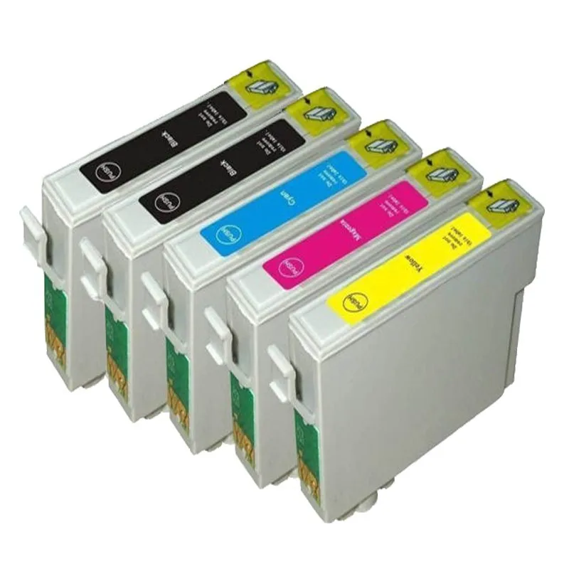 5 Совместимость E-711bk E-712c E-713m E-714y картридж для Epson Stylus DX4050 SX515W SX218 SX110 DX8400 струйных принтеров