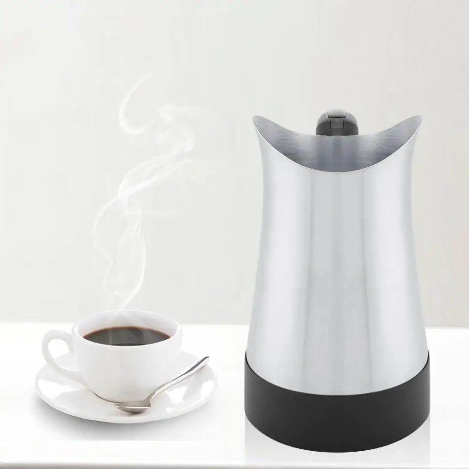 Бытовая мини-кофемашина, Турецкая кофеварка, портативный Электрический кофейник, пищевой чайник для кофе в подарок, Sonifer