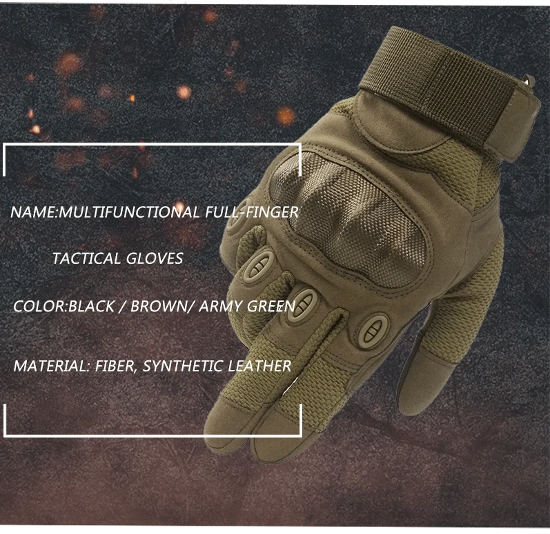 Сенсорный экран тактические перчатки военные полный палец перчатки мужские армейские SWAT боевой карбоновый корпус Противоскользящий