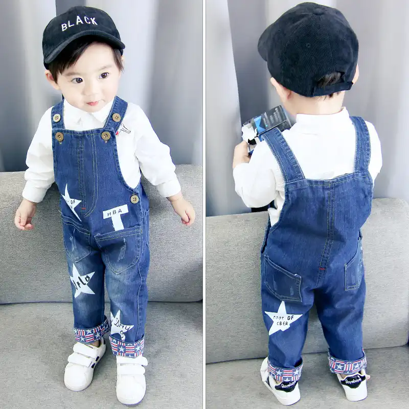 jeans jumpsuit for baby boy