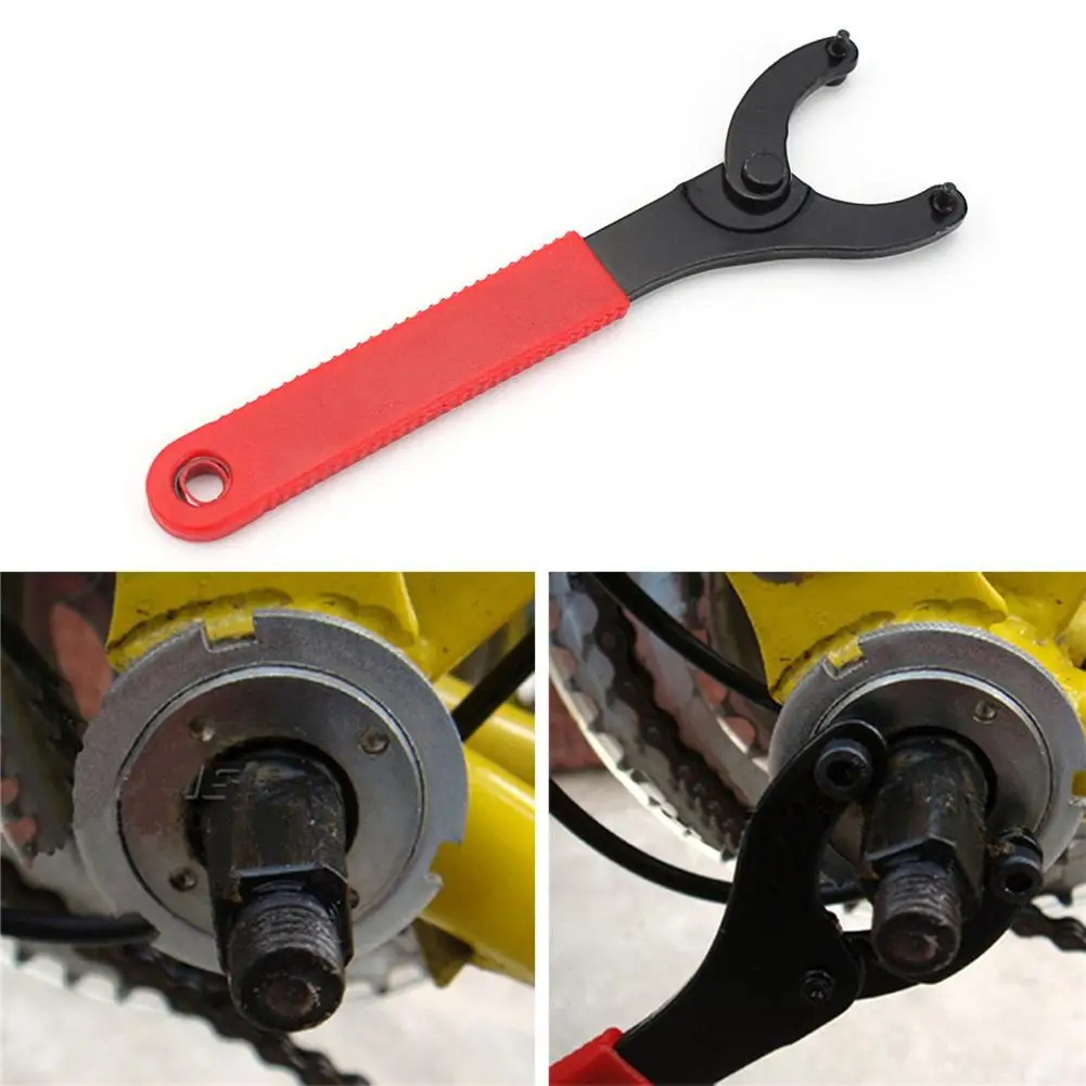 

Bicycle Repair Wrench Bicycle Shaft Flywheel Lock Ring Disassembly Eight-word Wrench Mountain Bike Bottom Bracket Removal Tool