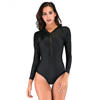 

SBART female swimsuit Women's Chest Pad Swimsuit Conservative Slim Slim Comfortable swimwear female swimming suit
