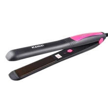 Authentic Electric Flat Iron Straightening Hairstyling Flat Irons Styling Tools Professional Hair Straightener KM-328
