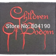CHILDREN OF BODOM Капельного Логотип Музыка Сообщение Хардкор Группа Вышитые УТЮГ ПО и ПРИШИТЬ Патч Heavy Metal Нестандартная патч