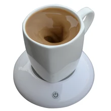200 ML Keramik Vortexes BECHER Trinkbehälter USB Lade Automatische Mischen Untersetzer Magnetrührer Office Home Kaffee Milch Tee Smart Tasse