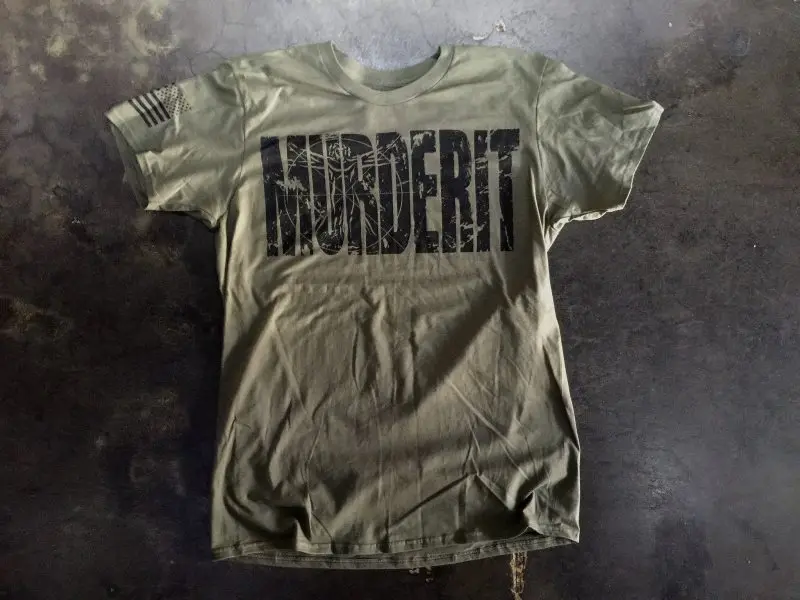 mens gyms T shirt Fitness Printed Shirts-02