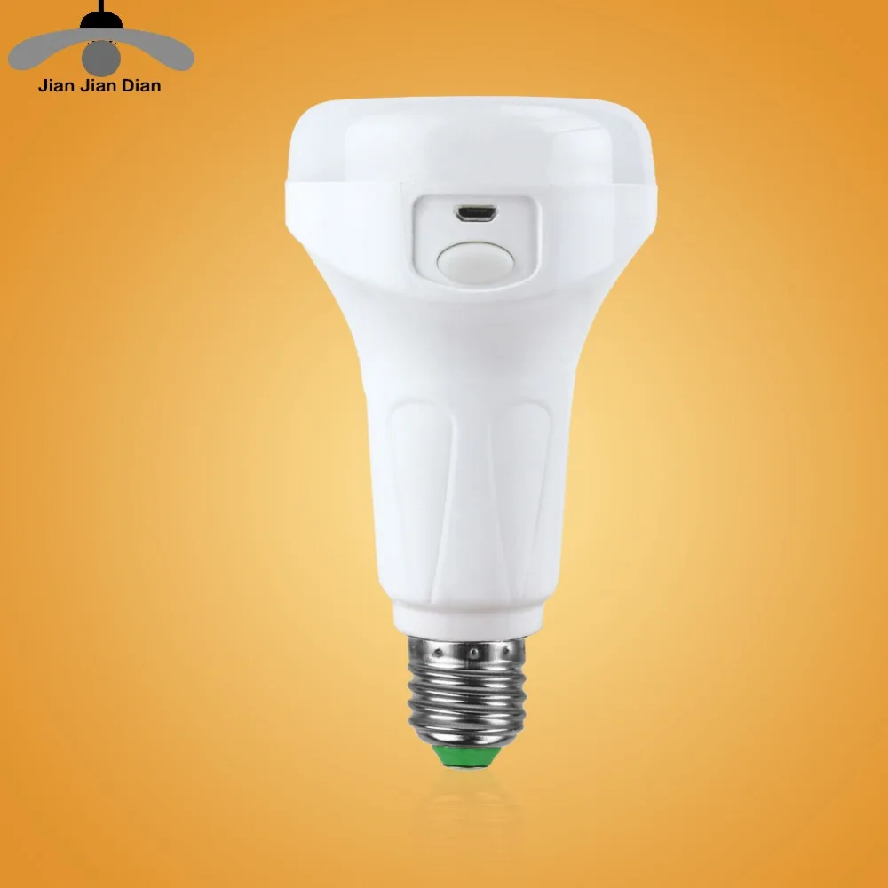 

JJD Emergency Led Bulb Rechargeable Lighting Lamp 220V Bombillas Leds Light E27 Base LED Lamp 9W