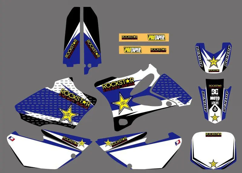 

H2CNC Motorcycle New TEAM GRAPHICS BACKGROUNDS DECALS STICKERS Kits For Yamaha YZ85 02 03 04 05 06 07 08 09 10 11 12 13 2014