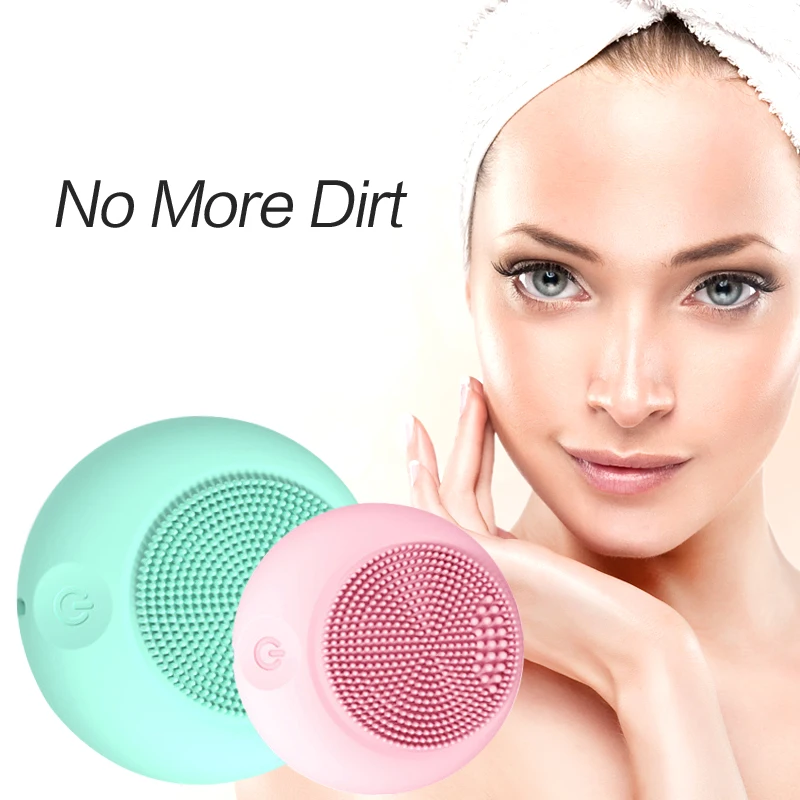 Buy Sonic Facial Cleansing Brush Device Silicone