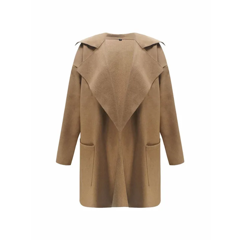 Fashion coats and jackets women winter ladies coats Open Front Long Sleeve Coat Jacket Parka Outwear Cardigan Coat Tops O15#N (6)