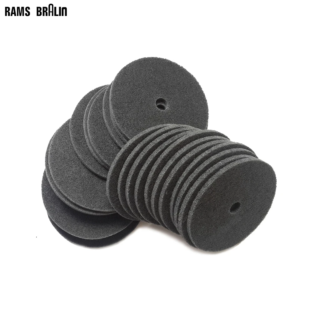 

100 pcs 150*6mm S/C Non-woven unitized wheel nylon polishing disc