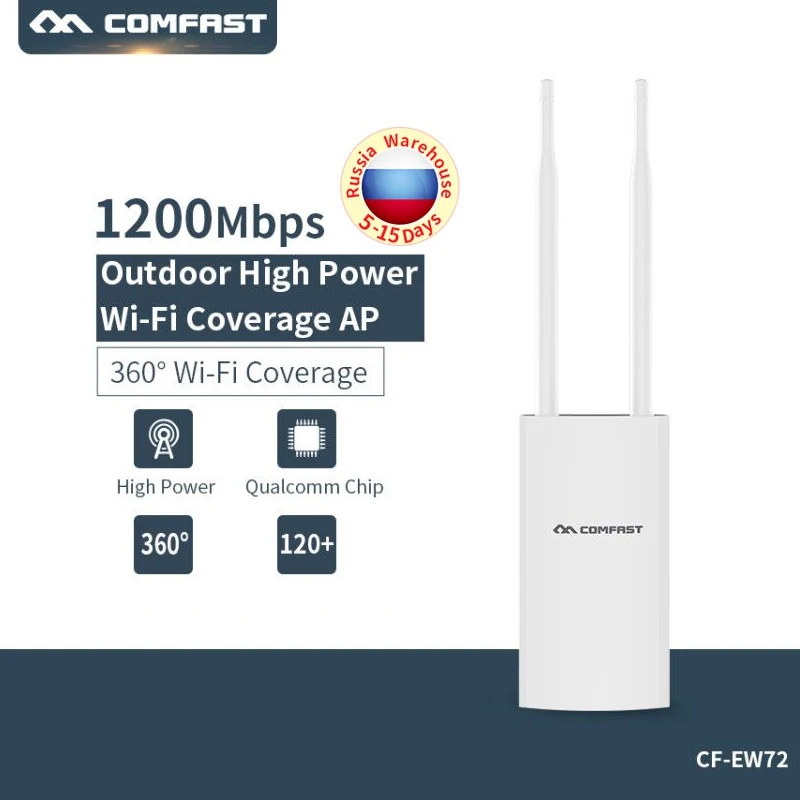 Высокая мощность открытый CPE беспроводной маршрутизатор 300 Мбит/с 2 4 г/5 г WiFi мост