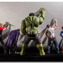 Пользовательские холст настенные украшения Marvel DC Супергерои плакат Халк Тор Джокер стикер на стену Росомаха Человек-паук обои#2877