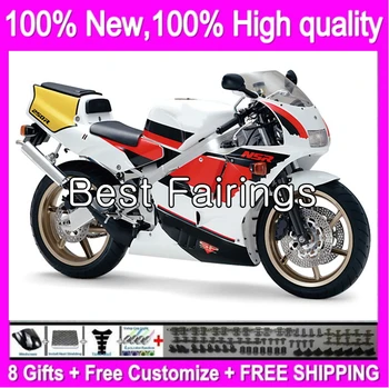 

New Red Fairing For HONDA NSR250R MC21 PGM3 90-93 14B0 NSR250 R 90 91 92 93 NSR 250R 1990 1991 1992 1993 Pentax red white+decal