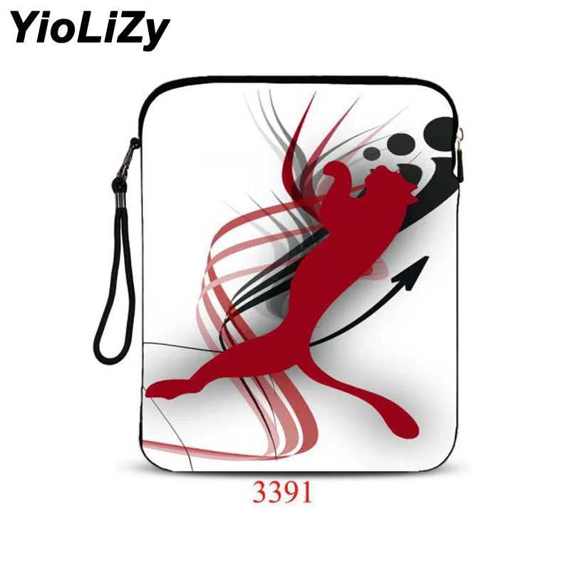 

print Cheetah 9.7 10.1 inch tablet case Cover Ultra-thin smart notebook sleeve mini laptop bag pouch for lenovo tablet IP-3391