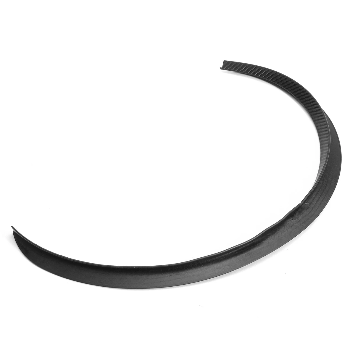 2 шт./пара Универсальный черный Карбон волокно Большой Круглый дуги полосы протектор колеса для бровей наклейка Стикеры для Fender