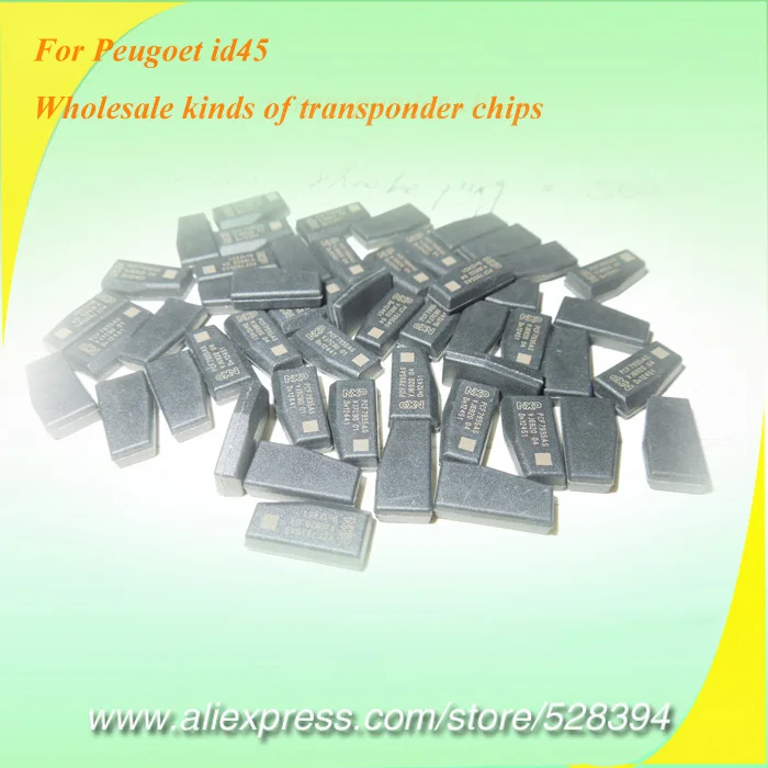 

5pcs/lot Quality A+++ ID45 Ceramic Transponder Chip For Peugeot ID 45 Car Key Chips (Encrypted)