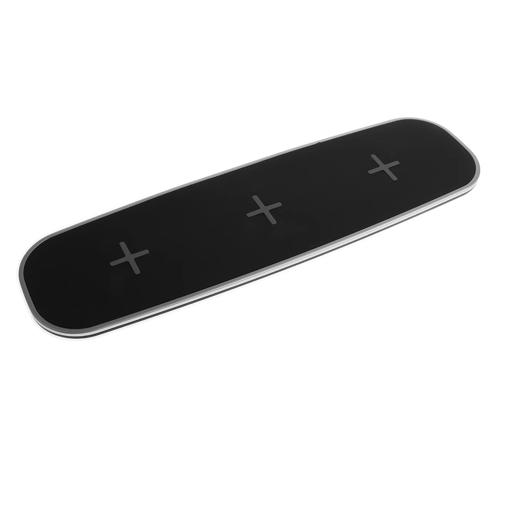 Тройная подставка Беспроводное зарядное устройство Быстрая зарядка для iPhone 8/8 Plus iPhone X для samsung Galaxy S9/S9 зарядное устройство для телефона для Nexus