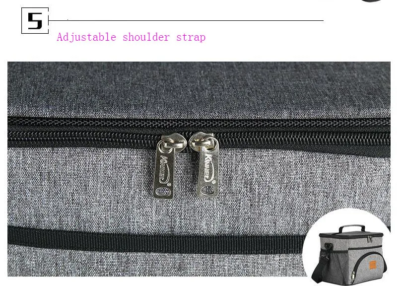 Утолщение сохранение изоляции большой емкости рюкзак для пикника Открытый Непромокаемая ткань Оксфорд пикник рюкзак