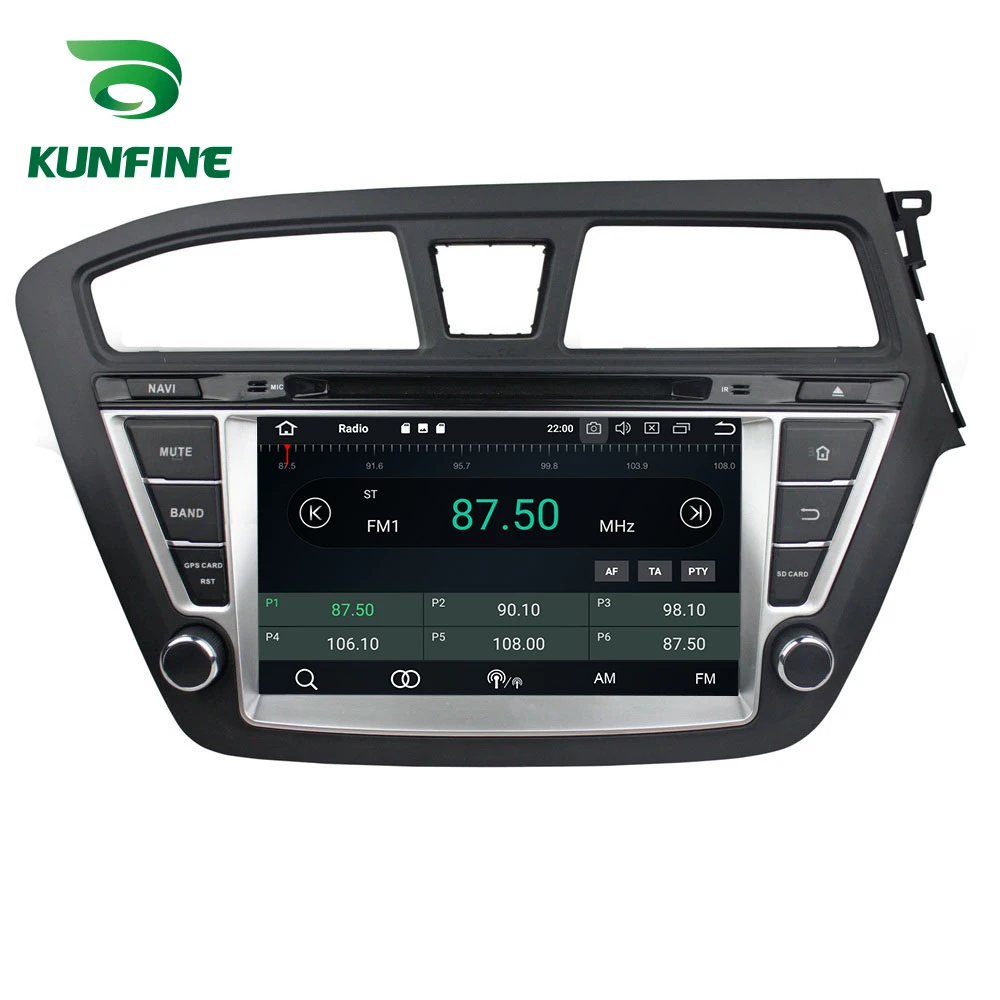 Perfect Octa Core 4GB RAM Android 8.0 Car DVD GPS Navigation Multimedia Player Car Stereo for HYUNDAI I20 2014-2015L Radio Headunit WIFI 2