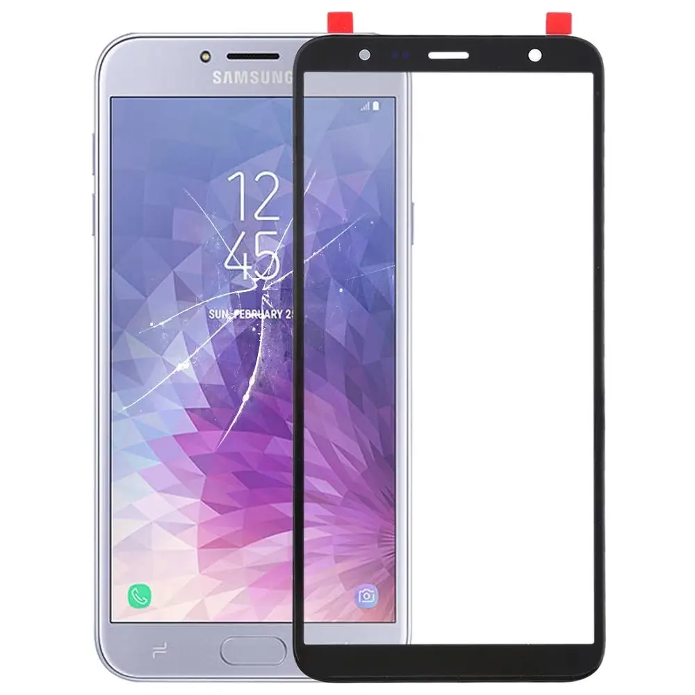 ЖК дисплей переднее внешнее стекло объектив сенсорный экран для Samsung Galaxy J4 J6 J610