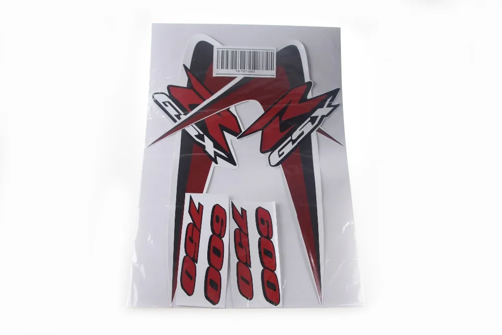 

KODASKIN Emblem Sticker Decals for GSXR600 GSXR750 2006-2007 6pieces