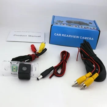 

thehotcakes Car Rear Camera For 2005-2011 Audi A6 Quattro Reversing Park Camera High Definition License Plate Light Lens DIY