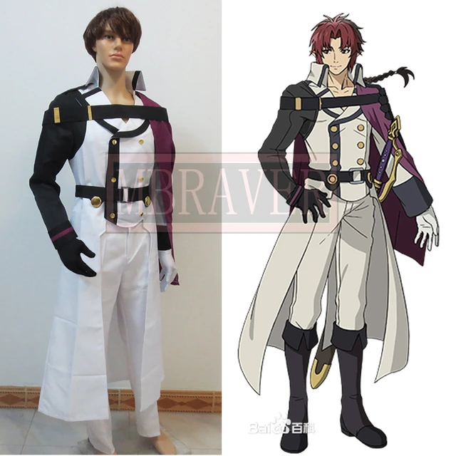 Anime Seraph of The End Ichinose Guren Cosplay Costume Wig Black Demon Army  Uniform Guren Squad Outfit Halloween Men Set Boys - AliExpress