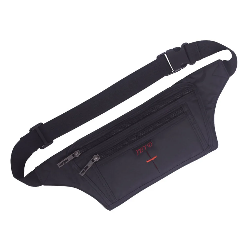 Unisex Polyester Waterproof Cell Mobile Phone Case Sling Chest Bags Antitheft Pouch Travel